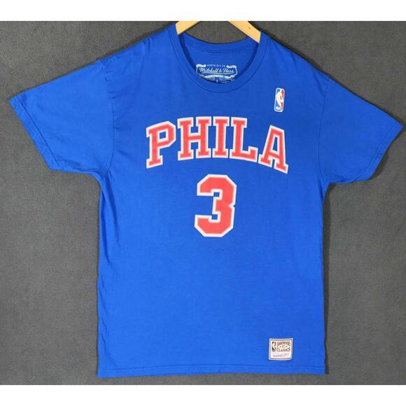 Allen Iverson Philadelphia 76ers Mitchell & Ness Hardwood Classics (LARGE) #4 - Picture 1 of 5